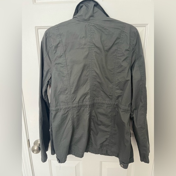 Dark Gray Women’s Utility Jacket - Picture 2 of 3